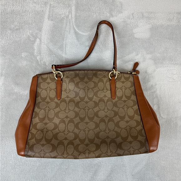 Coach Brown Handbag / Shoulder Bag Women’s - Picture 7 of 14